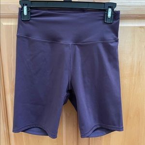 Purple Biker Shorts